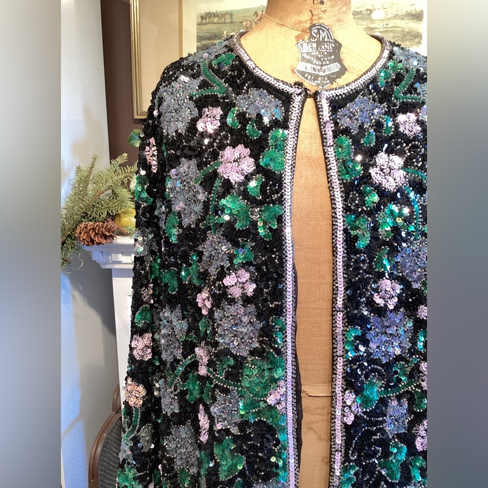 Three Flaggs Sequins Cardigan - image 2